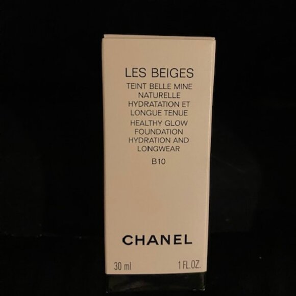 CHANEL les beiges healthy glow foundation Hydration And Longwear B10 - Picture 1 of 2